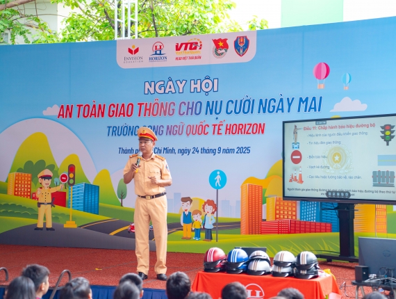 Horizoners sẵn sàng cho trải nghiệm tuyệt vời tại Ngày hội An toàn Giao thông